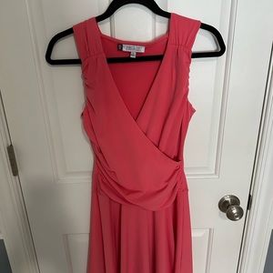 Jennifer Lopez short dress, light salmon size small